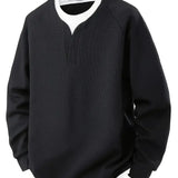 Aldous – Langärmliges Hemd Mit Waffelmuster