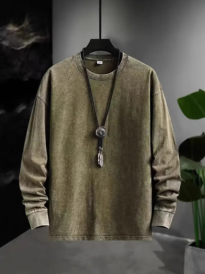 Alden – Vintage Inspiriertes Langarm Hemd