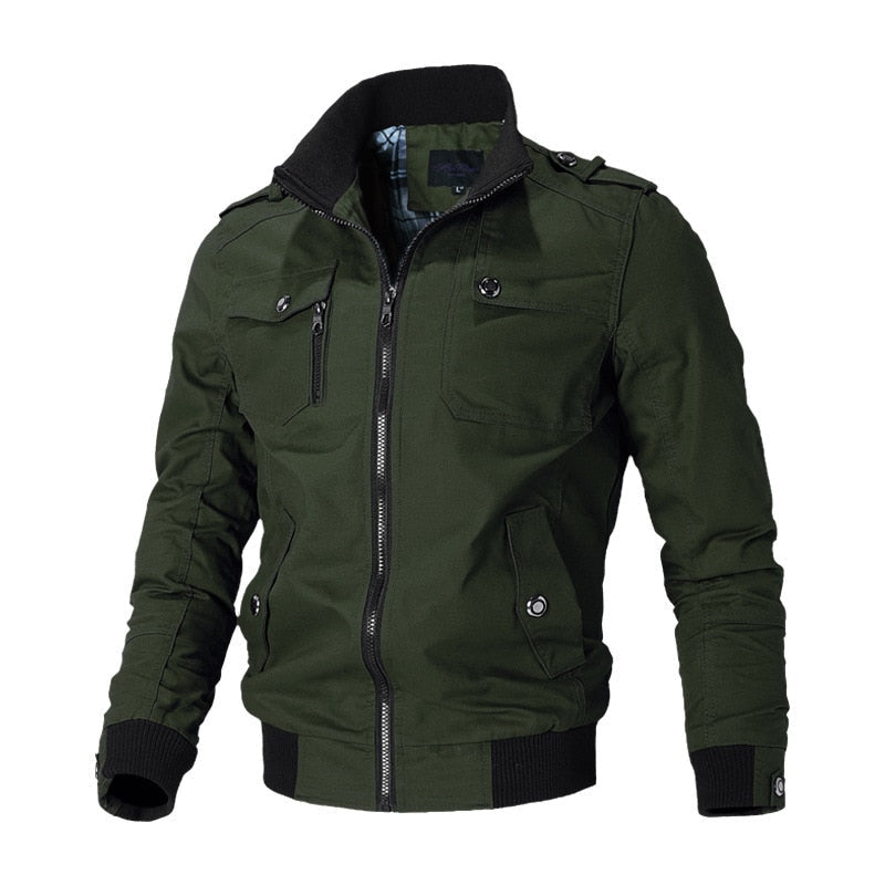 Ahmad – Bomberjacke mit Mehreren Taschen