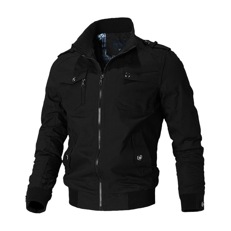 Ahmad – Bomberjacke mit Mehreren Taschen